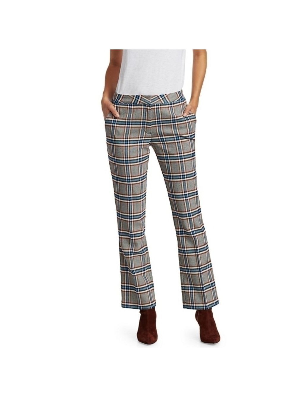 Tanya Taylor Regina II Plaid Pant